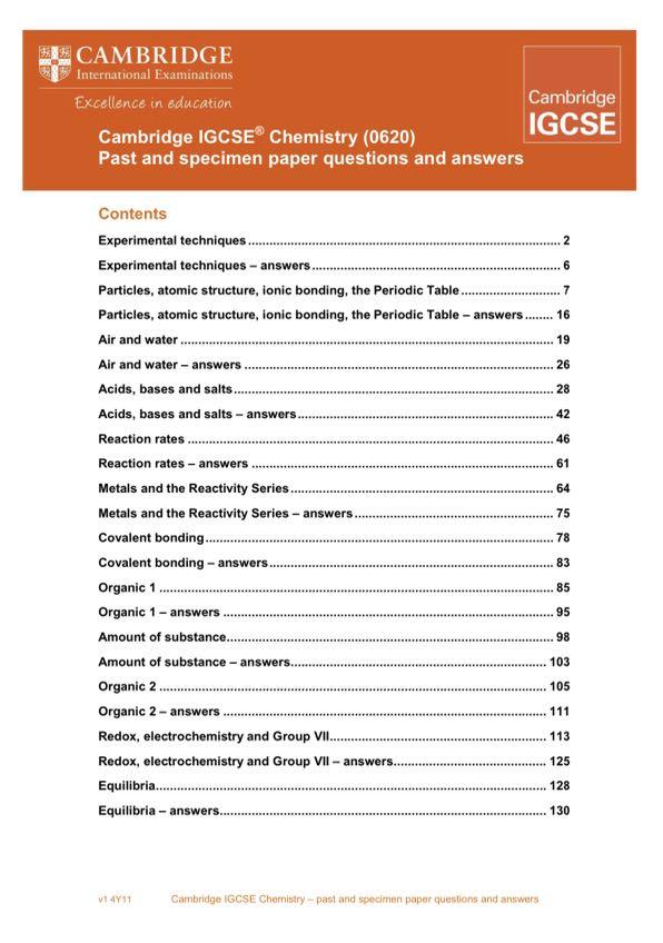 igcse chemistry topical revision hobbies toys books magazines assessment books on carousell