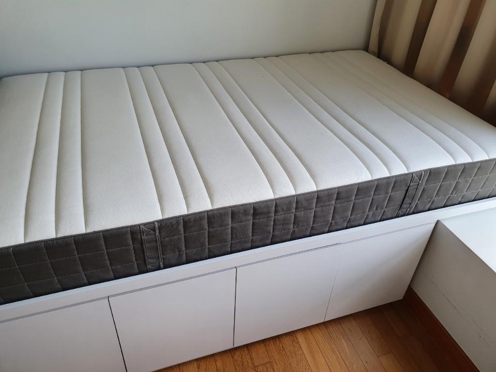 Ikea Hovag Mattress Super Single, Furniture & Home Living, Furniture