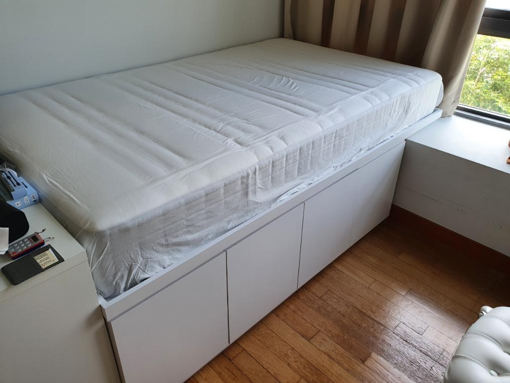 Ikea Hovag Mattress Super Single, Furniture & Home Living, Furniture