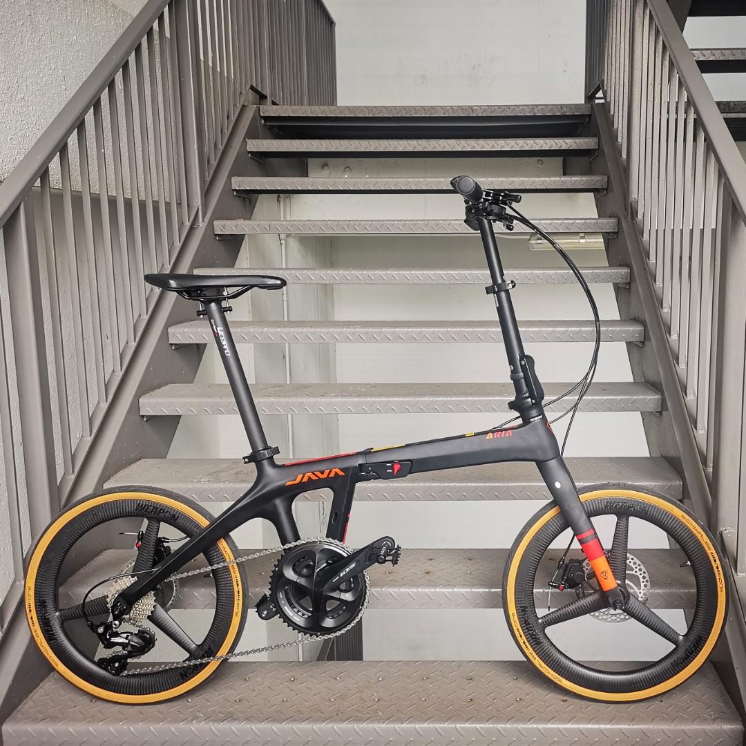 Java aira carbon fiber folding bike / foldable bike frameset (1020