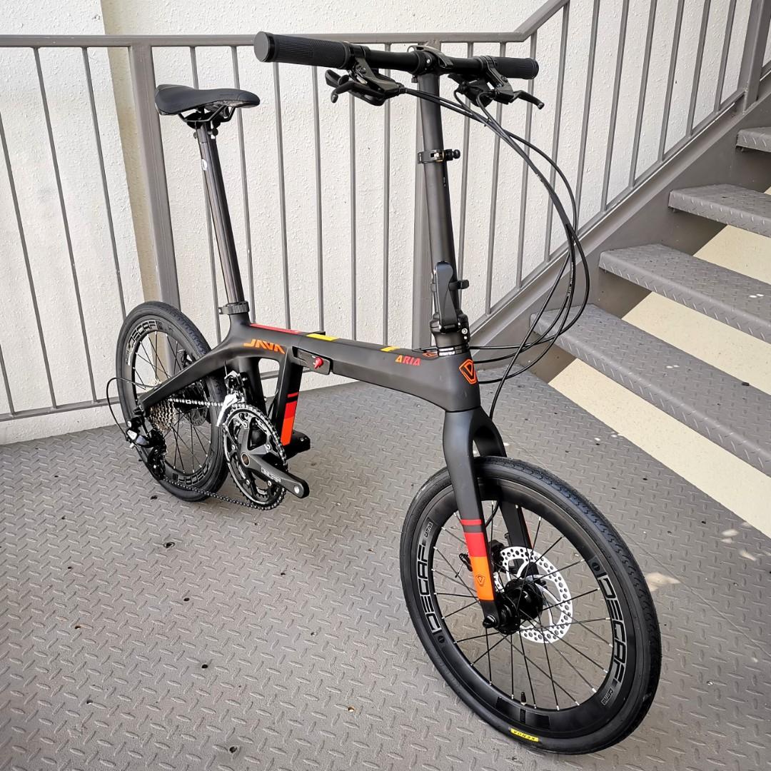 Java aira carbon fiber folding bike / foldable bike frameset (1020