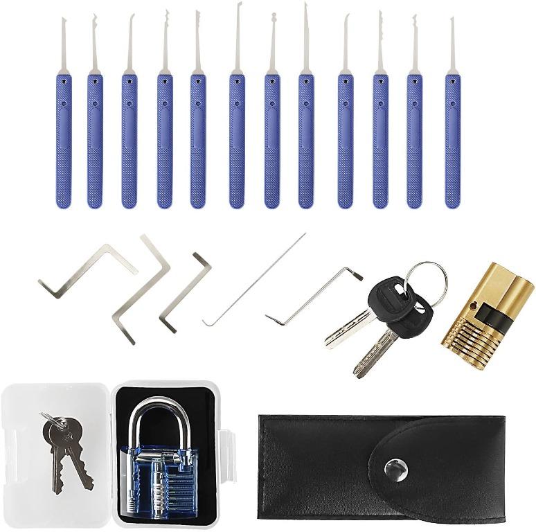 Blue Lock Model with Professional 24-Piece Set & 2 Locks 