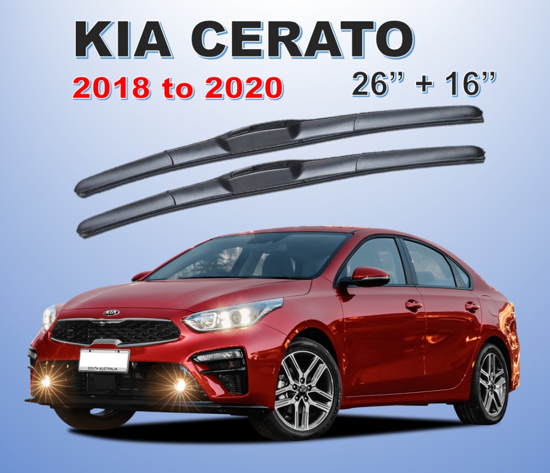 KIA Cerato Wipers Blade, Car Accessories, Accessories on Carousell