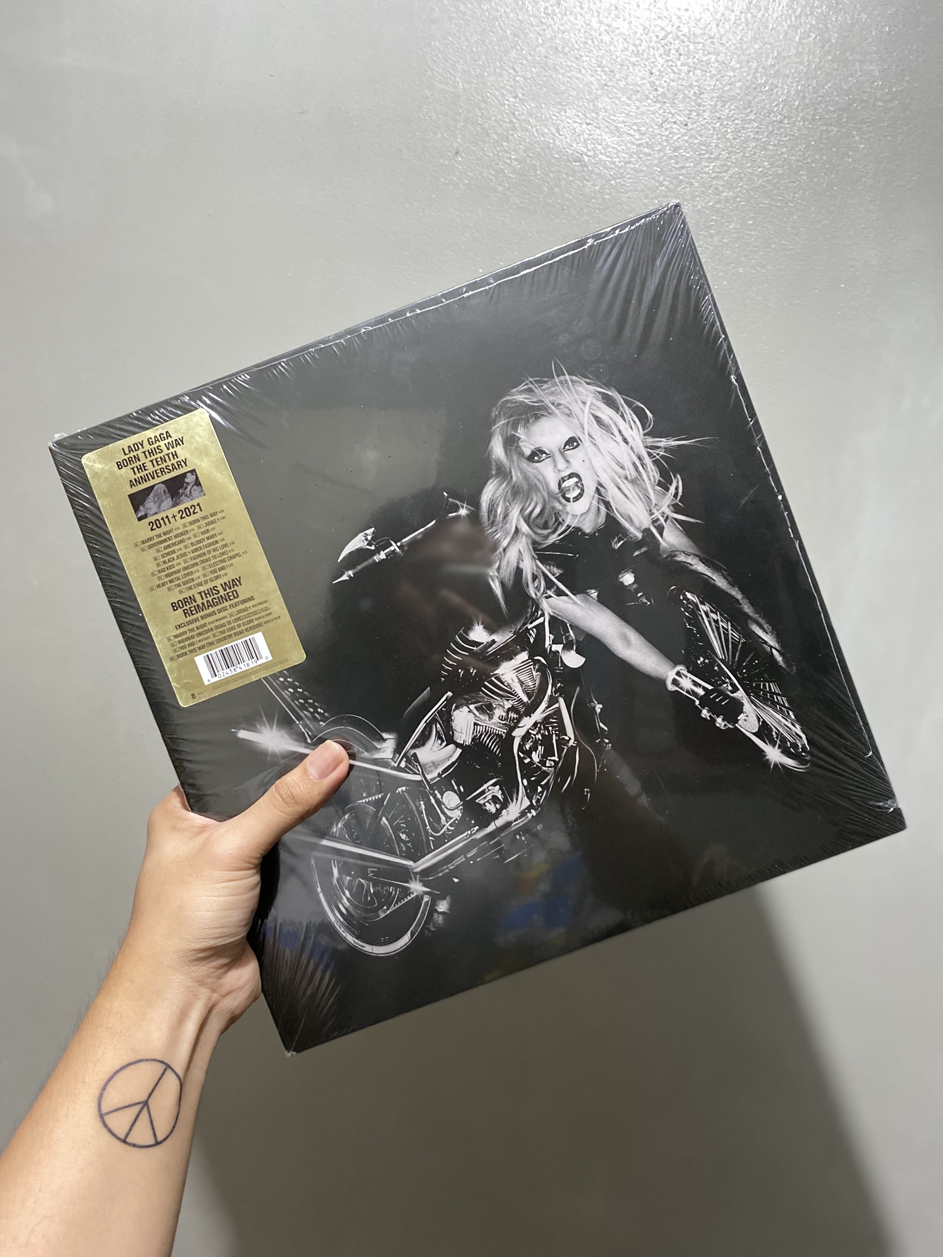 Lady Gaga - Born This Way The Tenth Anniversary 3LP Black Vinyl