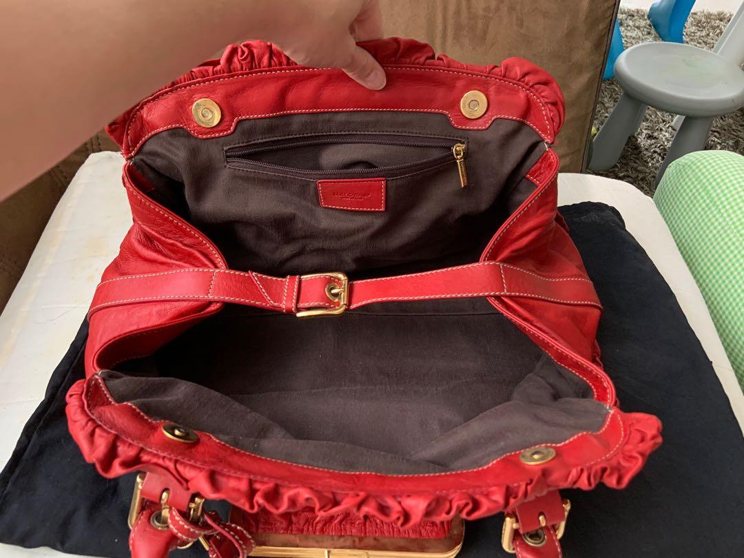 Red dolce clearance and gabbana purse