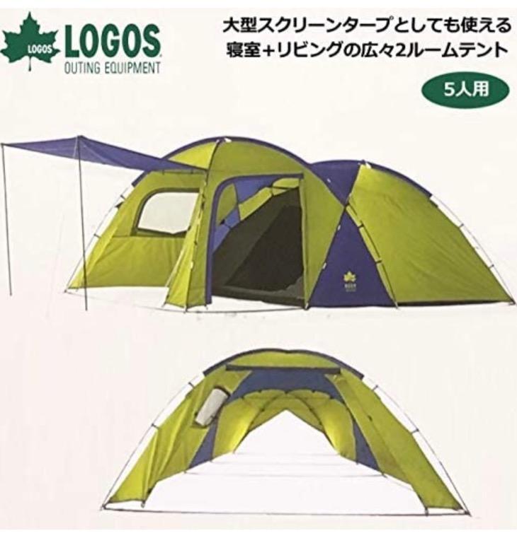 日本Logos Rosy系列5-6 人營（罕有）, 運動產品, 行山及露營- Carousell
