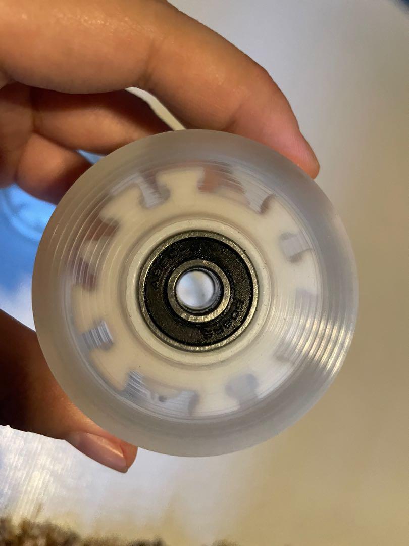 Luminous Roller Skate Wheels, Sports Equipment, Sports & Games, Skates