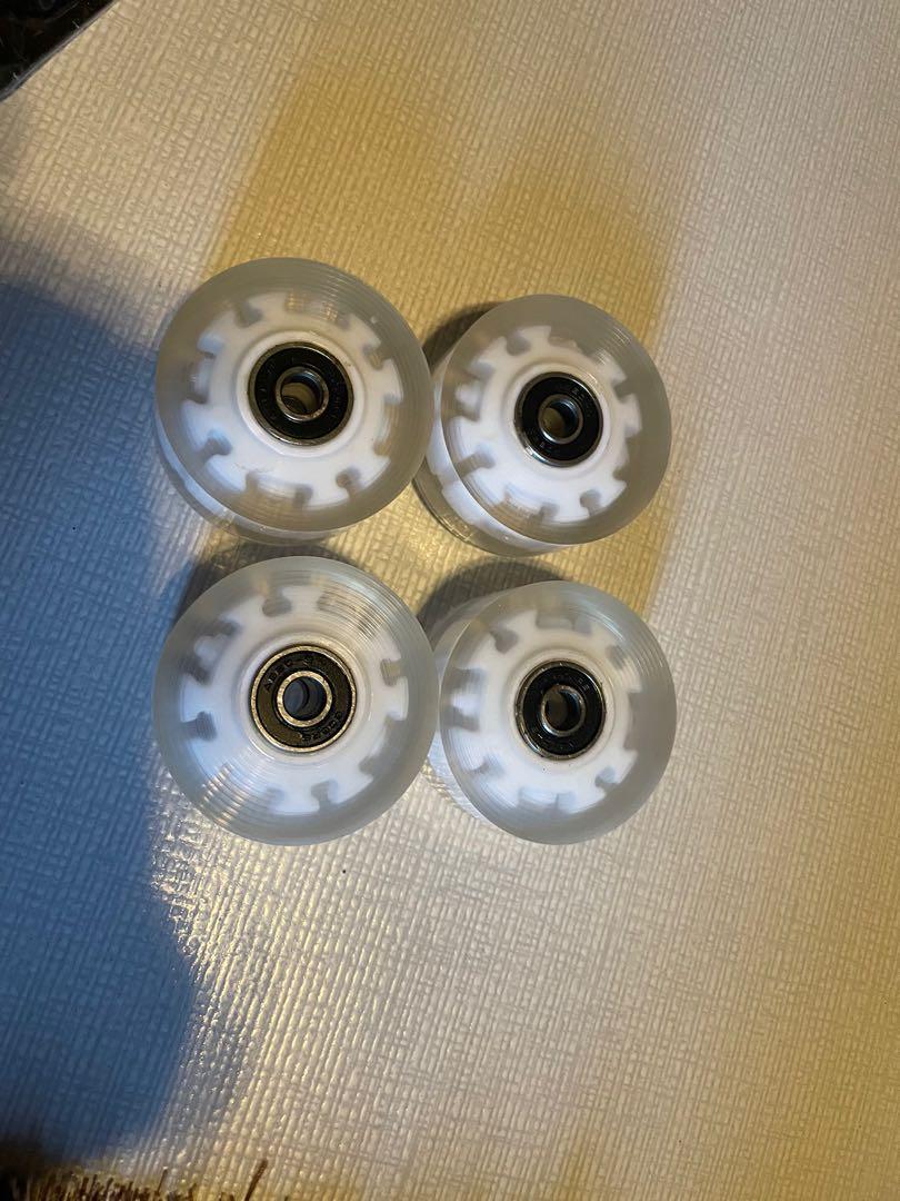 Luminous Roller Skate Wheels, Sports Equipment, Sports & Games, Skates