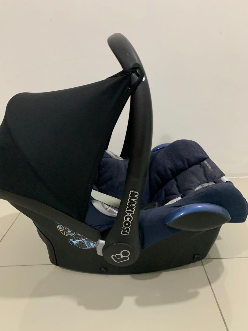Maxi Cosi Cabriofix Nomad Blue Babies Kids Going Out Car