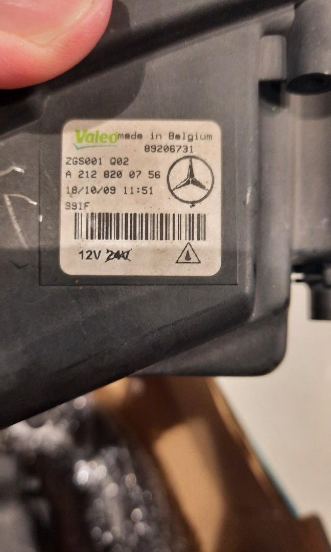 Mercedes EClass Daytime Running Lights W212, Car Accessories