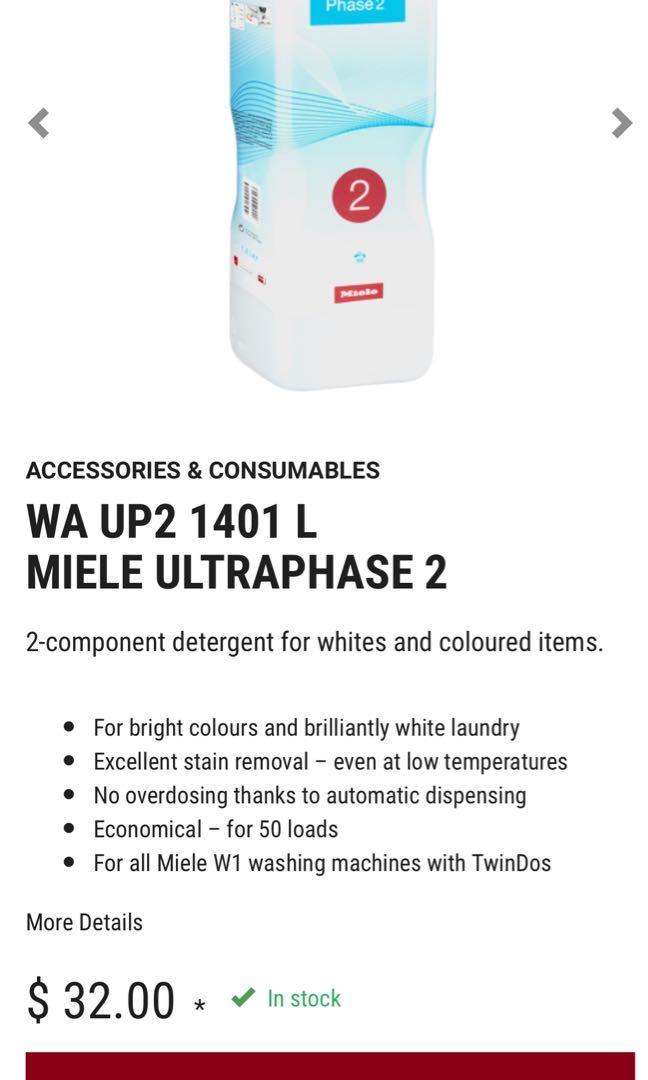 Miele washing machine detergent and accessories, TV & Home Appliances