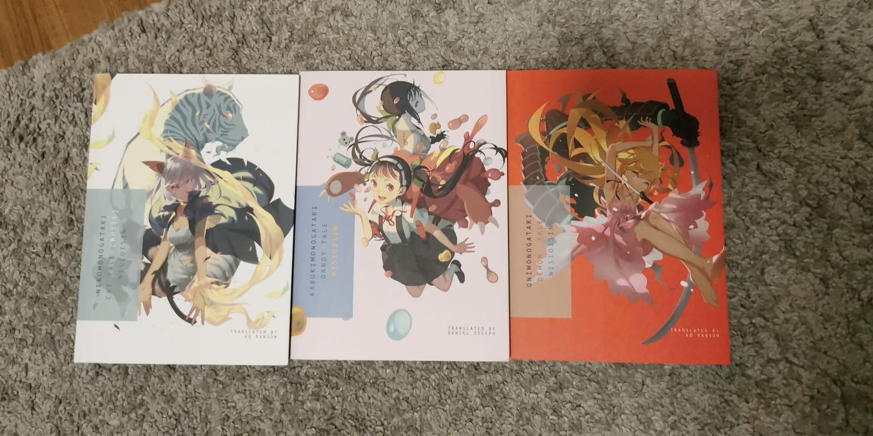 JAPAN NISIO ISIN novel: Monogatari Series 