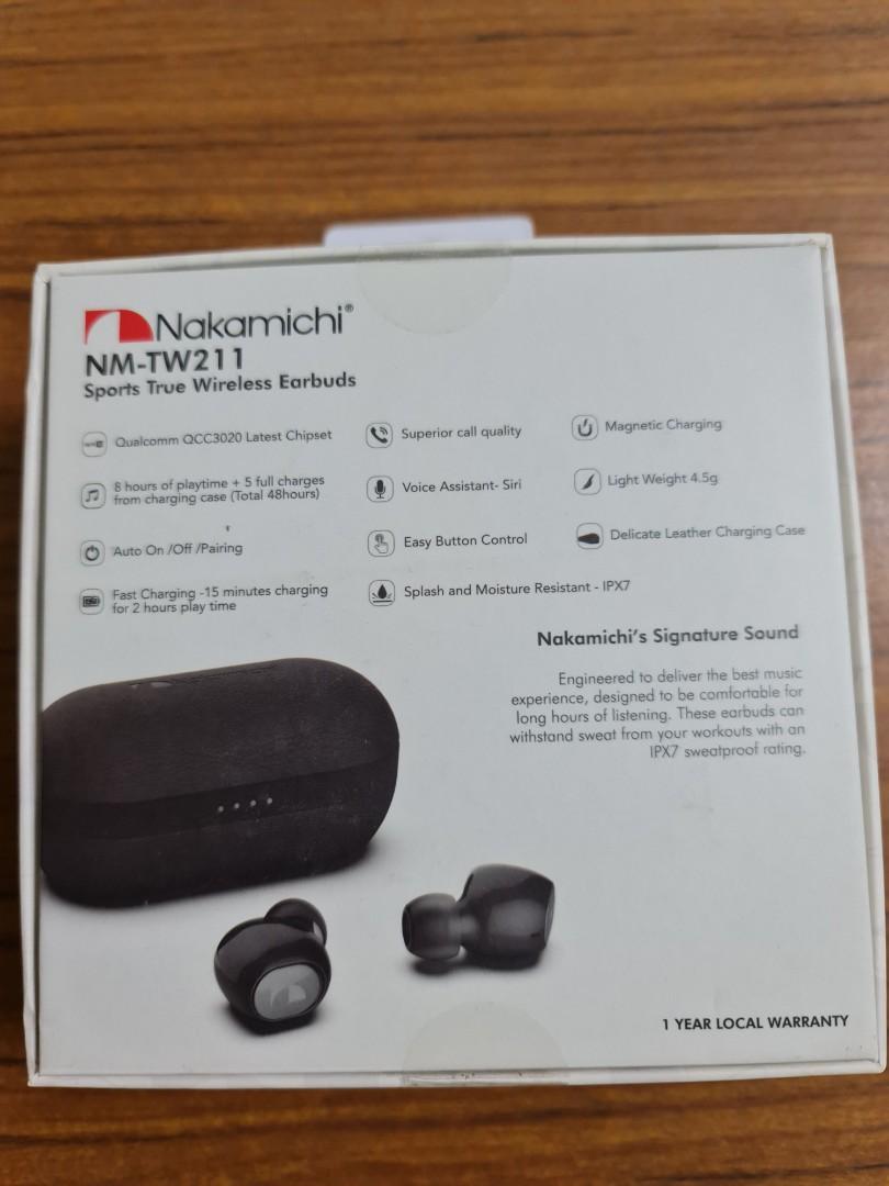 Nakamichi tw211 earbuds best sale review