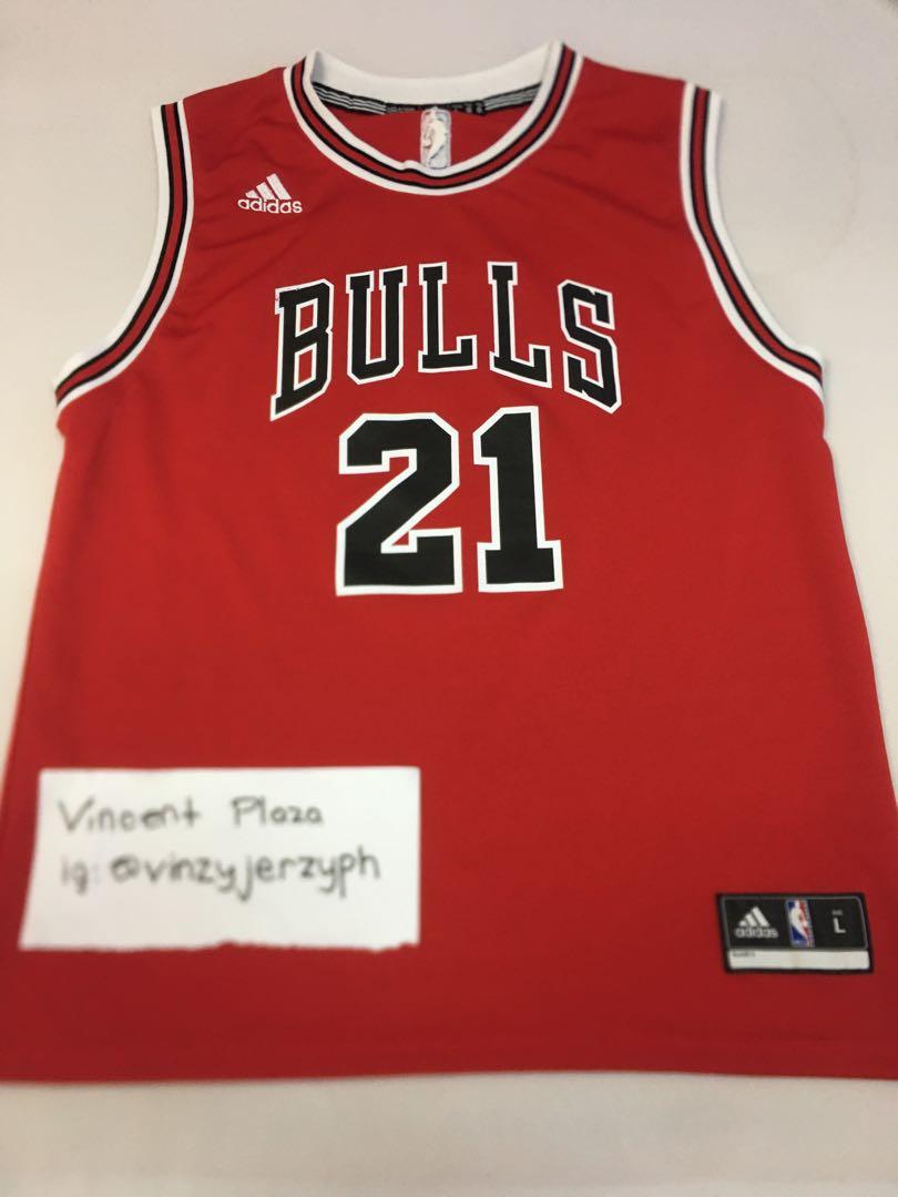 NBA Jimmy Butler Bulls Away Replica Jersey by Adidas Men s