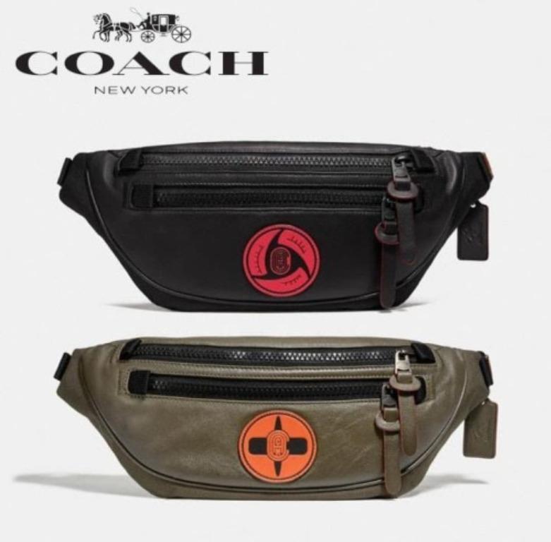 New Coach Original Unisex COACH BELT BAG NARUTO MICHAEL B JORDAN COLABO BAG UNISEX CURF WAISTBAG A RANK For Men Women Chest Belts Bag Come With