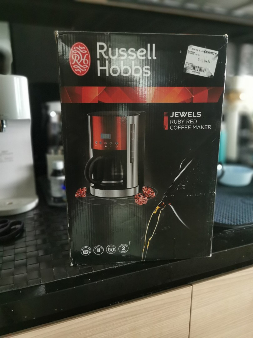 New Russell Hobbs Coffee Maker, TV 