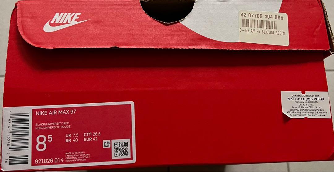 air max 97 box