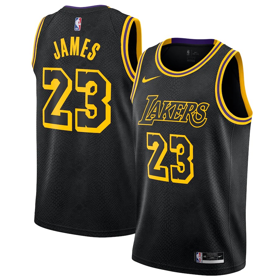 NBA Los Angeles Lakers 2017-18 City Edition Swingman Jersey, Men's Fashion,  Activewear on Carousell