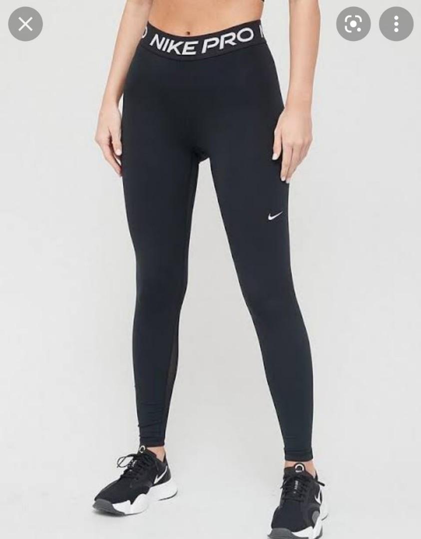 Nike pro black leggings - S, Women's Fashion, Activewear on Carousell