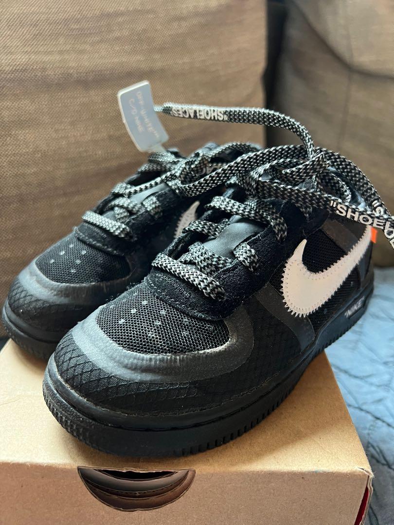 Nike x off white The 10 Air Force 1 (TD), 兒童＆孕婦用品, 嬰兒及