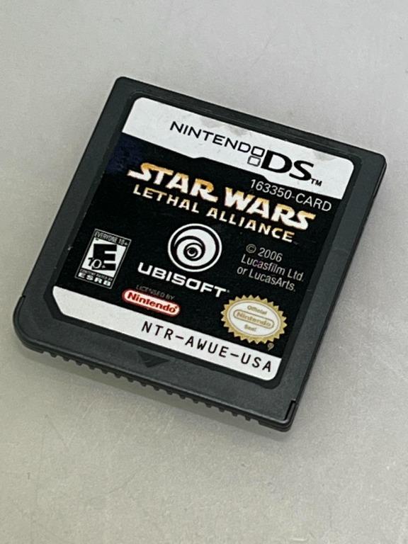 Nintendo DS Lite SD Card vintage game cartridges set 1