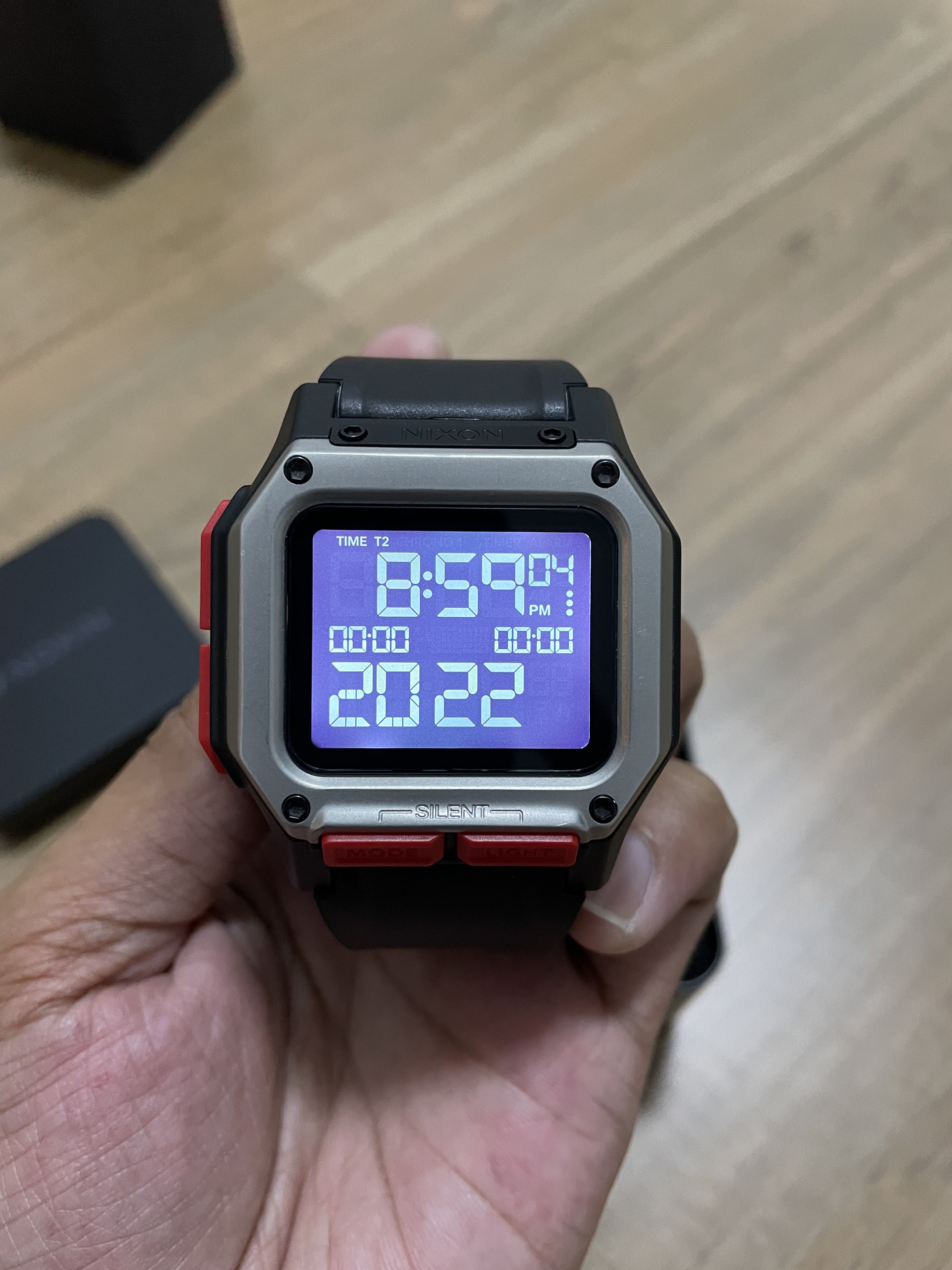 Nixon Regulus Black Red Men s Fashion Watches Accessories