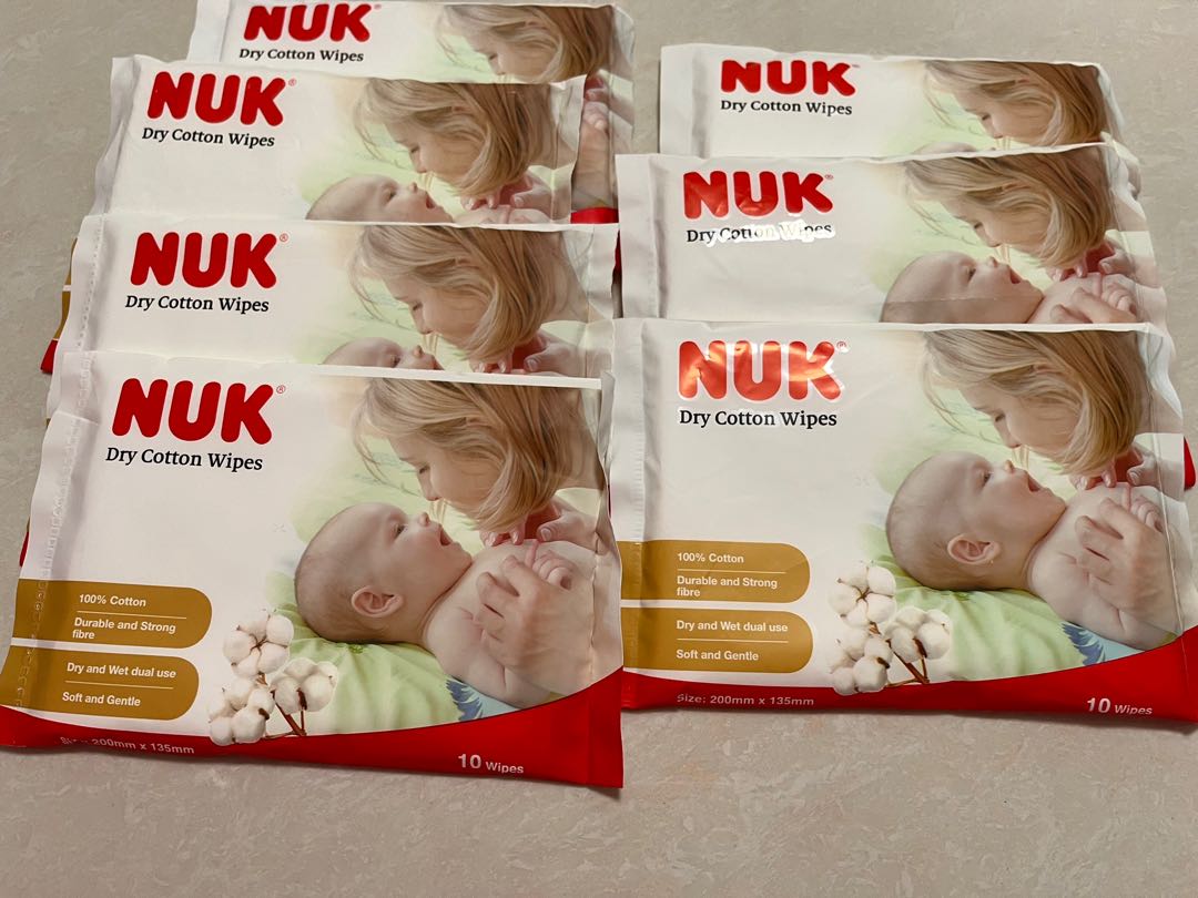 Nuk dry cotton wipes online