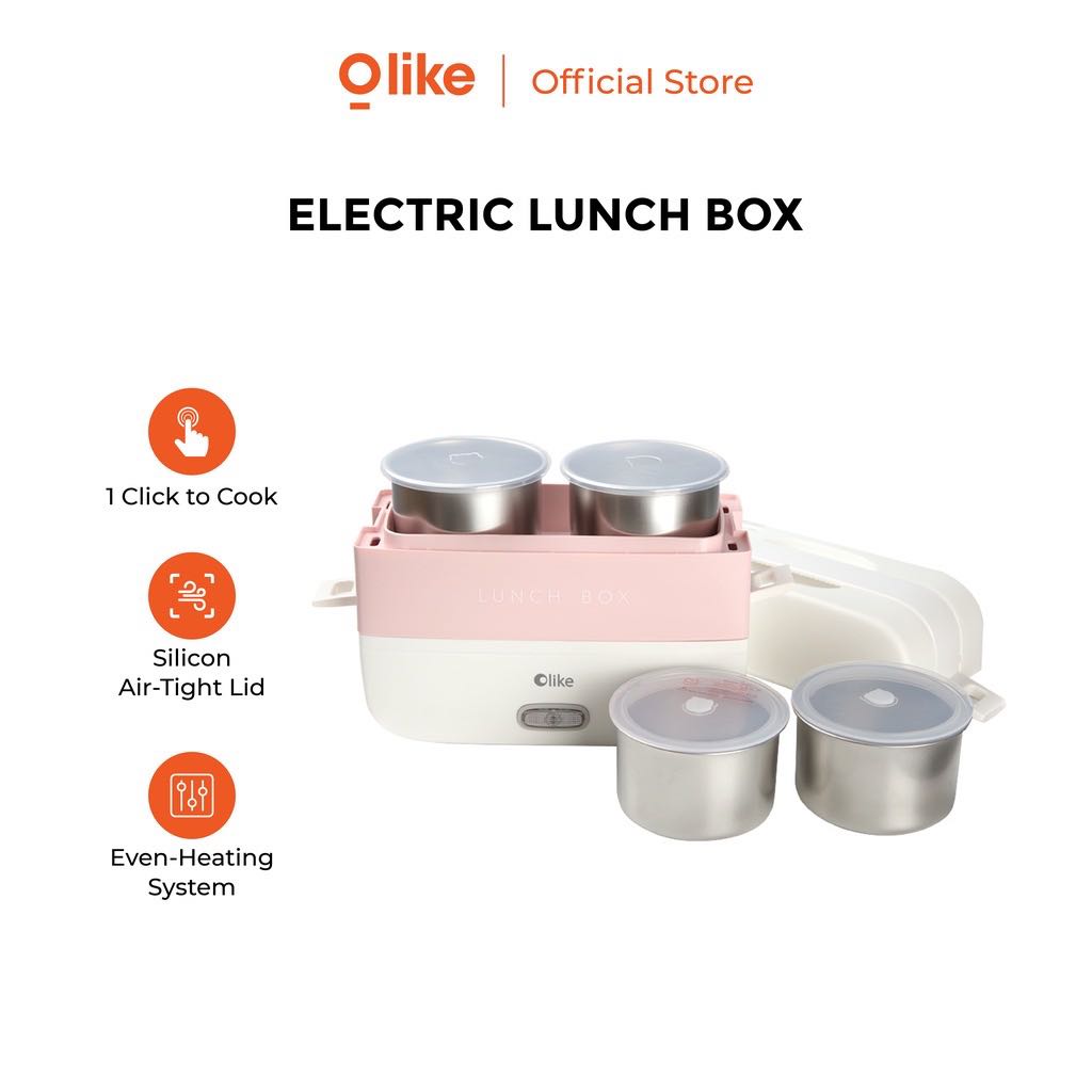 olike lunch box elektrik kotak bekal listrik, Kitchen & Appliances di