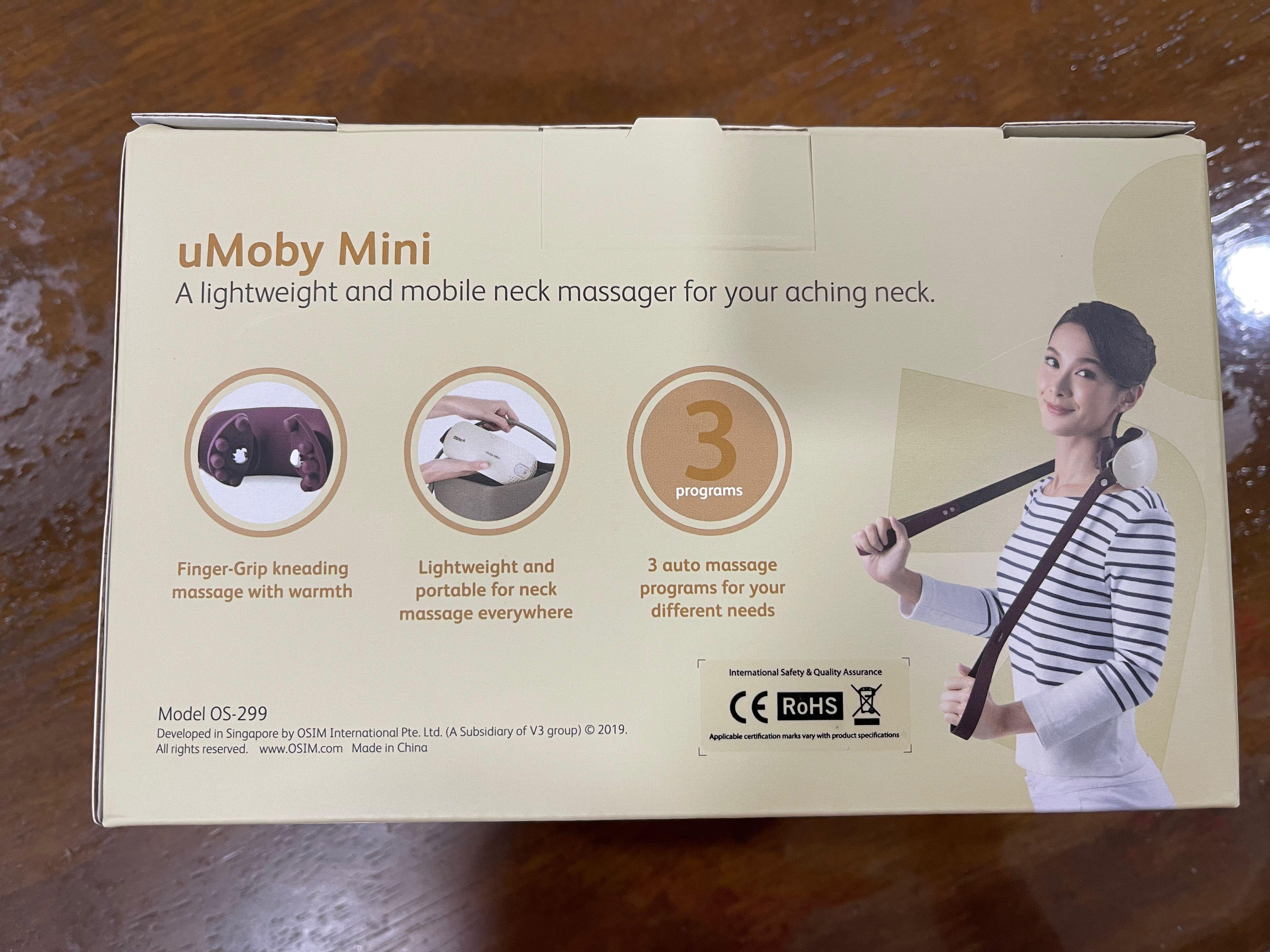 Handheld Massager Osim Umoby Mini Neck Massager Review Soothing