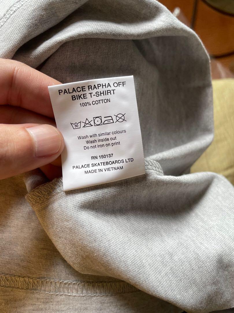Palace x Rapha Off Bike T-Shirt Grey Marl