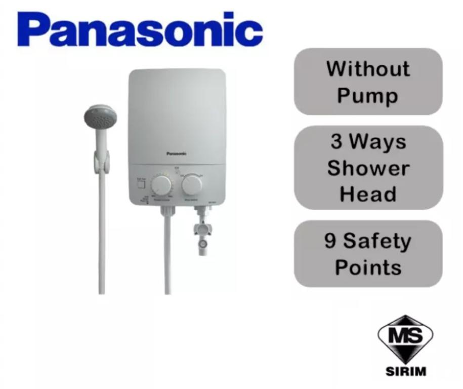 Panasonic DH-3LS1 MW Instant Water Heater No Pump, TV u0026 Home Appliances,  Kitchen Appliances, Kettles u0026 Airpots on Carousell