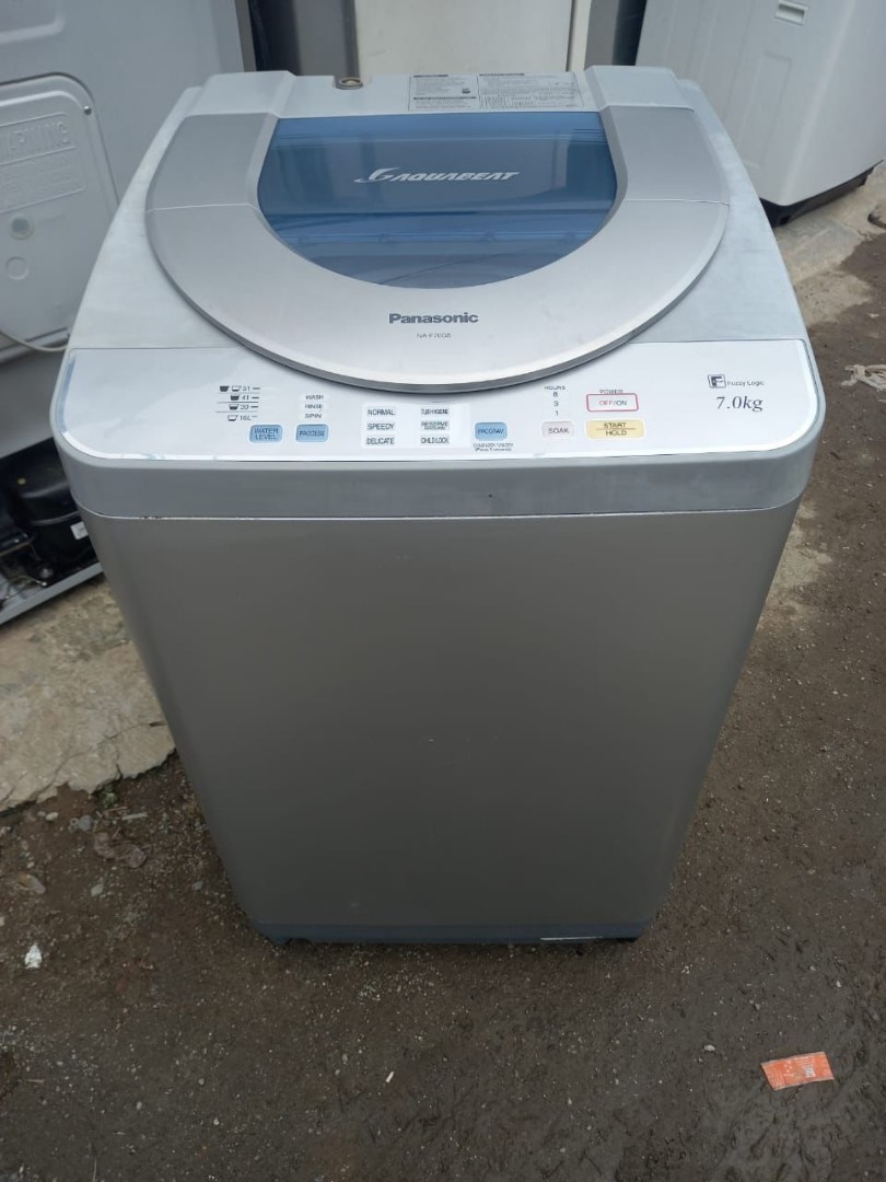 PANASONIC TOP LOAD WASHING MACHINE 7 KG, TV & Home Appliances, Washing