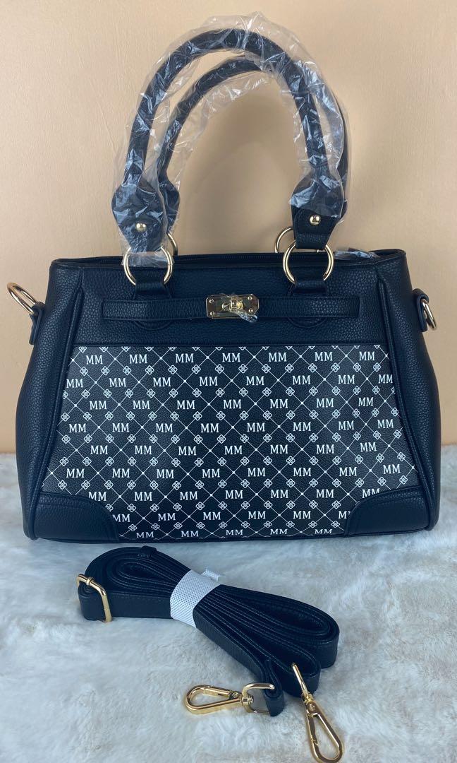 Danbury mint personalized initial black handbag deals