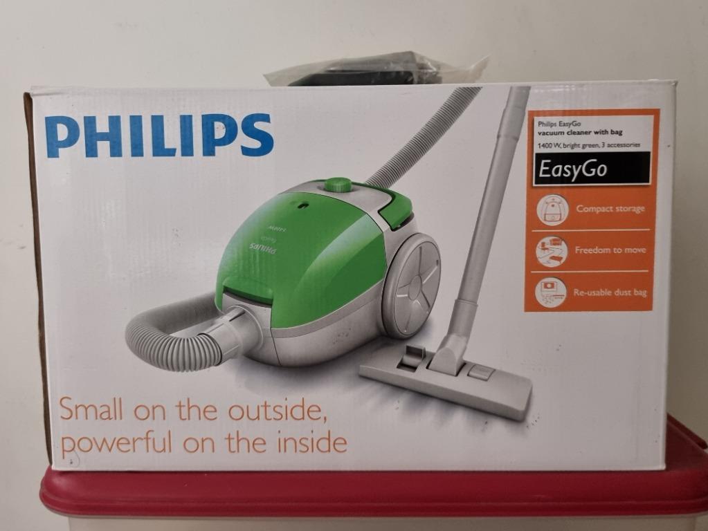 Philips EasyGo Vacuum Cleaner with bag, TV & Home Appliances, Vacuum