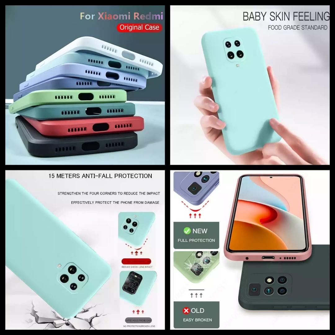 Phone Case Xiaomi Liquid Upgraded Silicone Soft Matte Smooth High Quality &  Shock Proof For Xiaomi