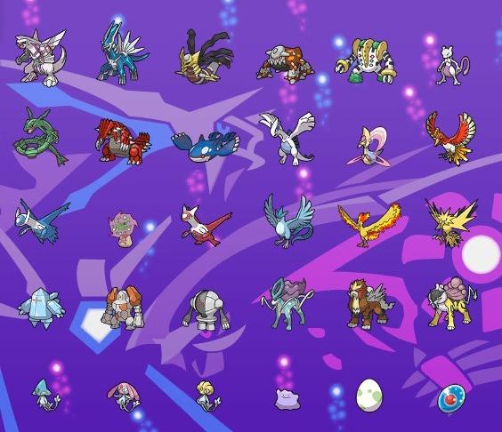All Legendary & Mythical Pokemon Shiny Brilliant Diamond Shining Pearl 6IV  BDSP
