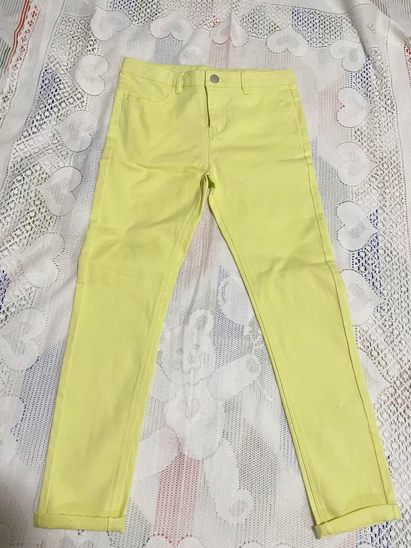Girls shop yellow pants