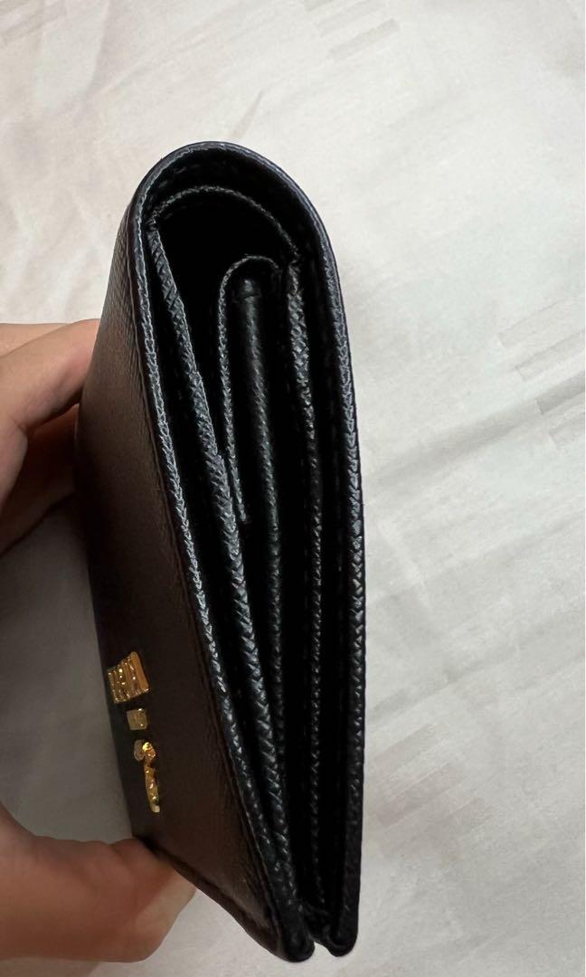 PRADA Small Saffiano Leather Wallet