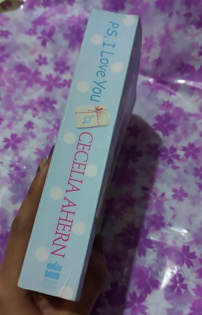 PS, I Love You book by Cecilia Ahern (Category: Storybooks) located in Quezon City. Submitted by hwangbyeol (Listing ID 1139601773, Image 2). Description: RFS: Decluttering! Not read and was just on the shelf for a long time, thus the black dots on the side pages but otherwise like new. No break on spine. No folds on pages. Just PM for more detailed pics. MOP: Gcash or BPI.