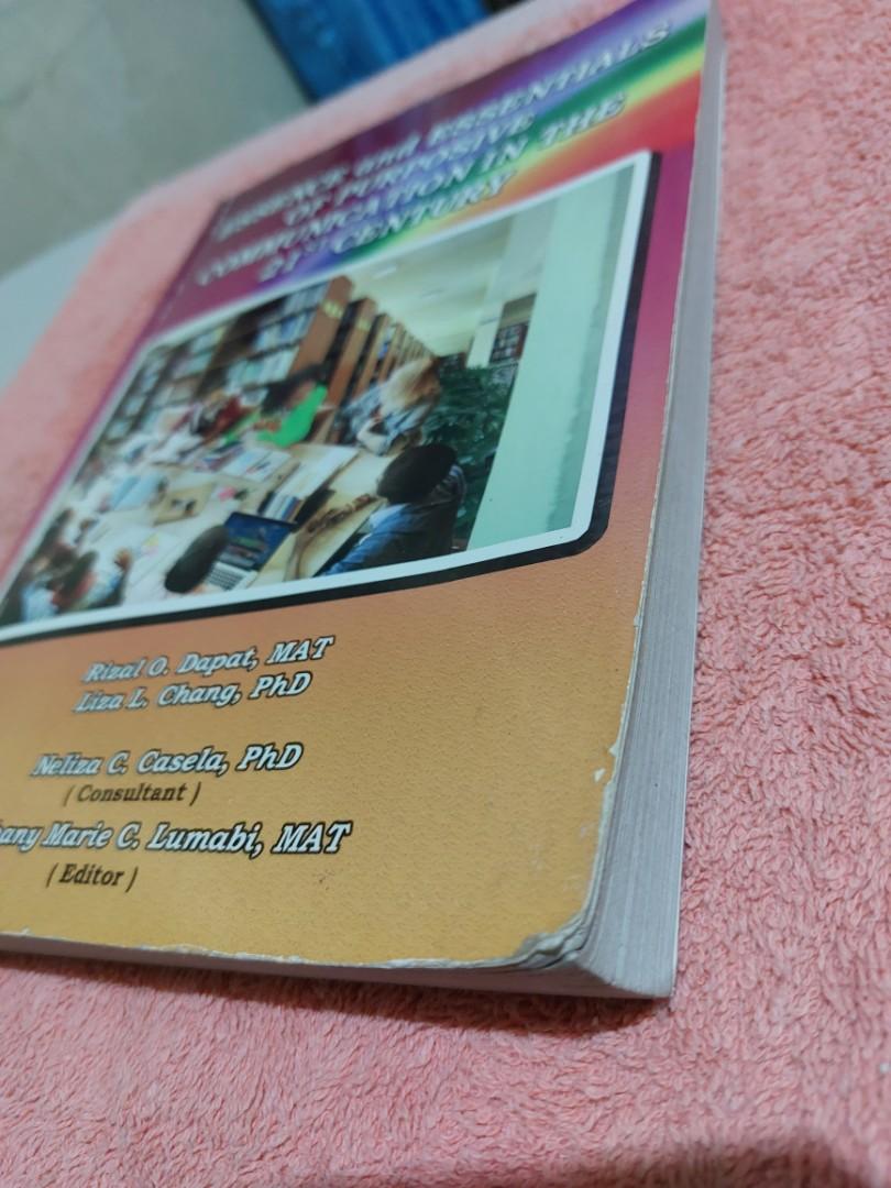 Purposive Communication (Category: Textbooks) located in Pasay City. Submitted by volatile.waters (Listing ID 1139588324, Image 3). Description: Hi! These are books I used during my senior high school years. They are still in good condition so I want to pass it on to other students for a lower price. 😊 Please note that the books may have highlights/annotations but the pages are still all in good condition. Minor flaws are provided in the picture