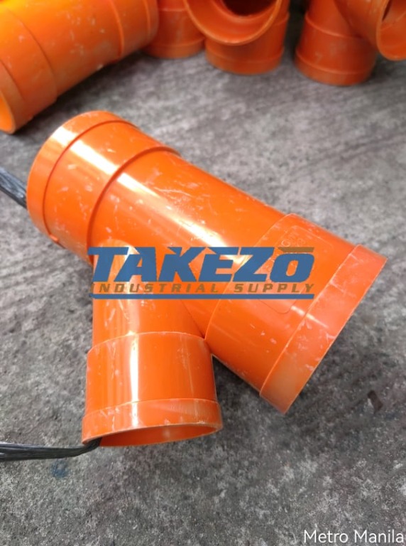 PVC Wye Reducer, Commercial & Industrial, Industrial Equipment on Carousell