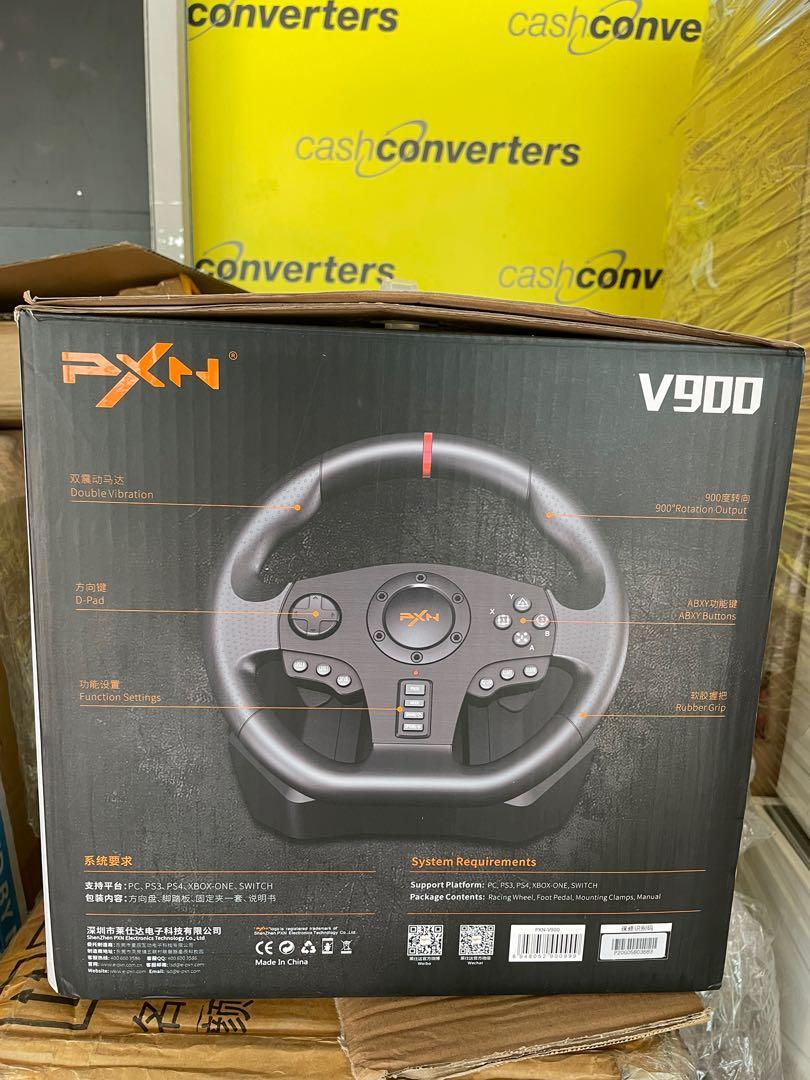 PXN V900 Gaming Racing Wheel, Video Gaming, Gaming Accessories, Controllers on Carousell