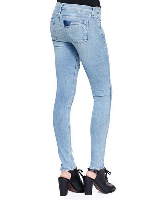 Rag \u0026 Bone Skinny La Costa Repair Jeans 