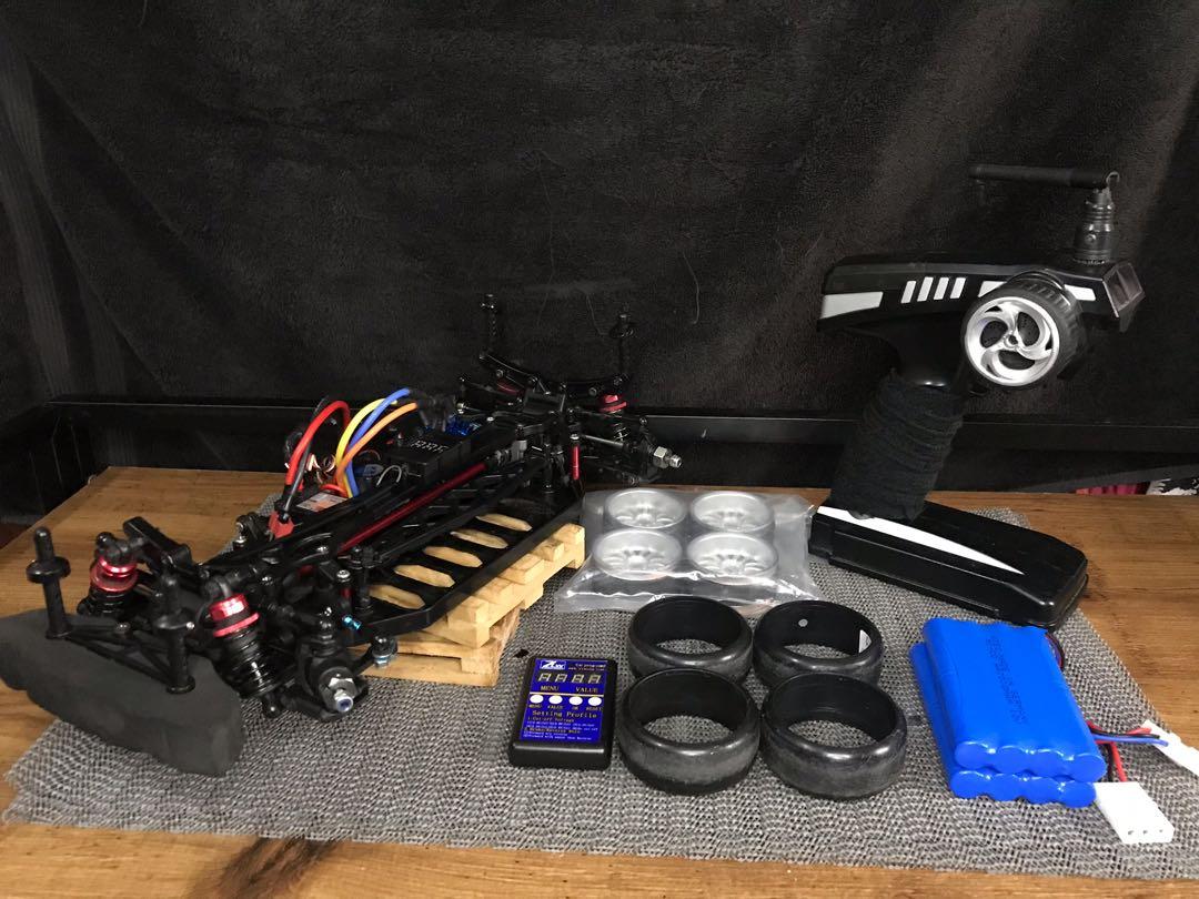 Rc Drift Kyosho TF5 with Yokomo Counter Steer kit conversion, Hobbies