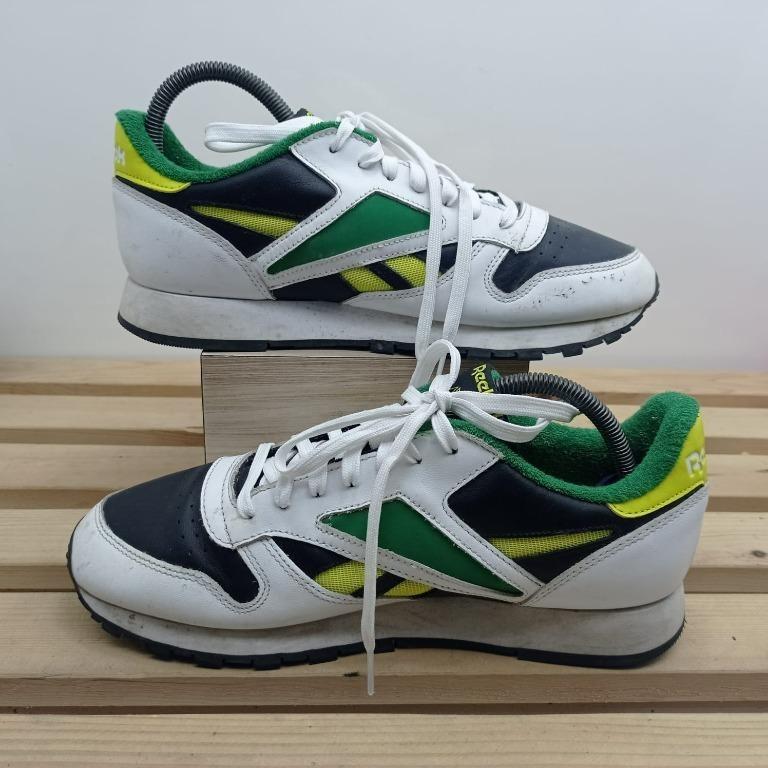 Reebok Classic Leather Mark EF7848 Mens size 42.5 Fesyen Pria Sepatu Sneakers di Carousell