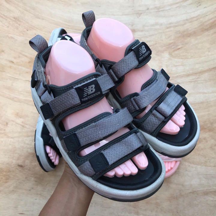 New balance caravan multi sandals black/khaki top