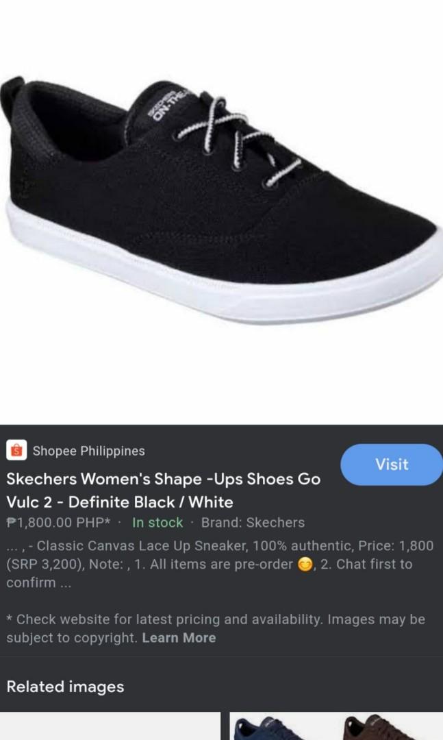 Skechers Women s Shape Ups Shoes Go Vulc 2 Definite Black