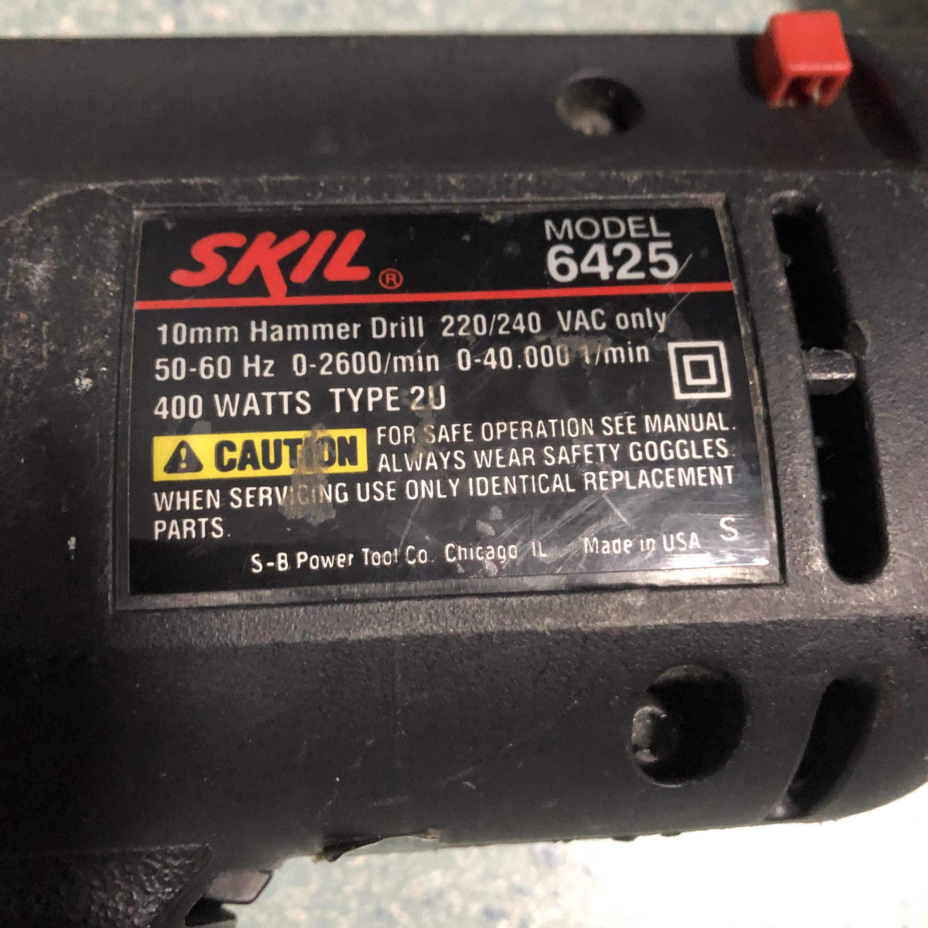 Skil 6425 hammer drill deals