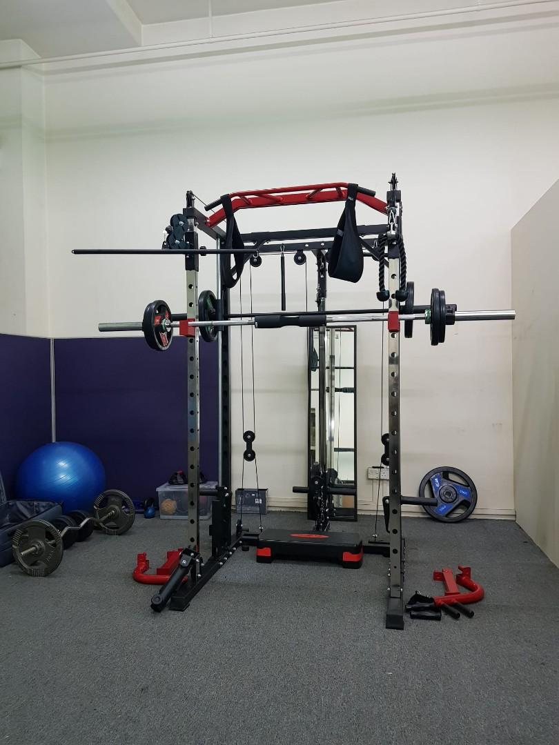 Multigym smith best sale