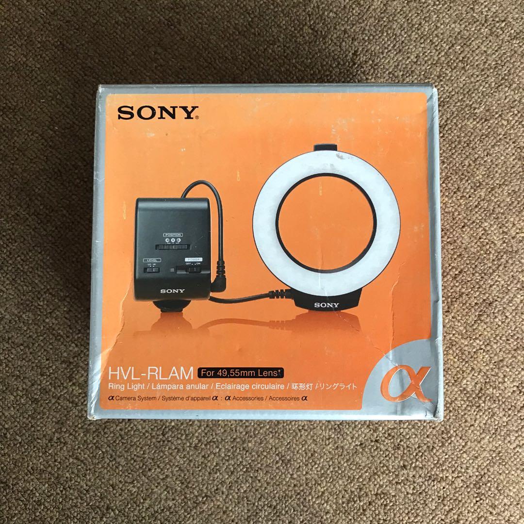 Sony Alpha ringlight HVLRLAM, Fotografi di Carousell